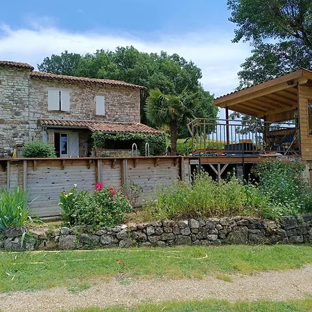 בית נופש Maison De Campagne Castelnau-de-Montmiral