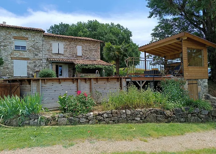 別荘 Maison De Campagne Castelnau-de-Montmiral